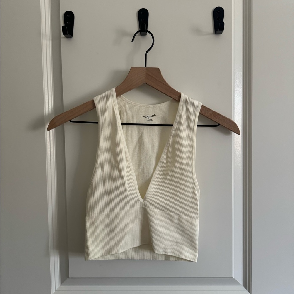 Out From Under Hailey Seamless Plunge Bra Top